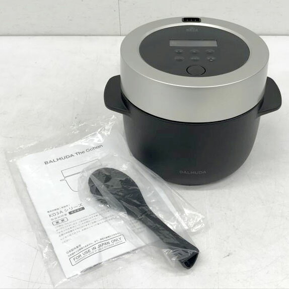 楽天市場】k03a－bk 炊飯器 balmuda the gohanの通販