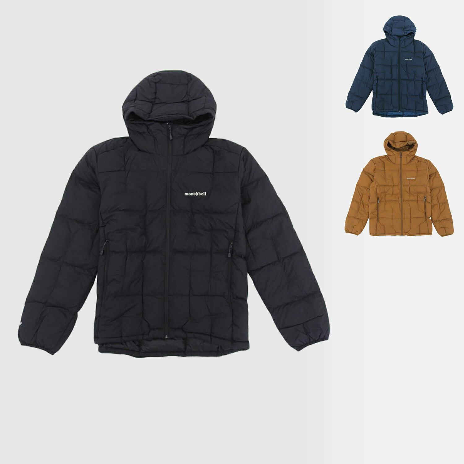 ネージュダウン 訳あり☆モンベル ネージュ・ダウンジャケット メンズL