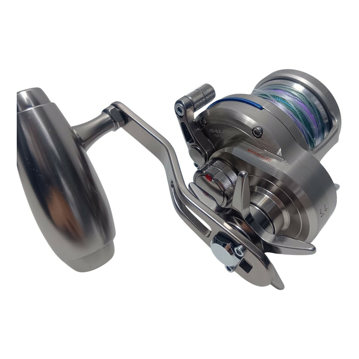 Daiwa ソルティガ15H 美品 ファイヤーライン2.0新品500メートル巻き