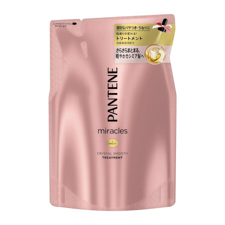 楽天市場】パンテーン ミラクルズ クリスタルスムース シャンプー 詰替