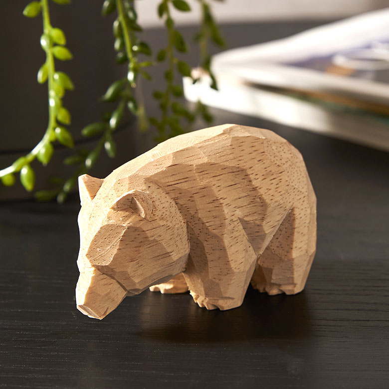 楽天市場】熊 木彫の通販