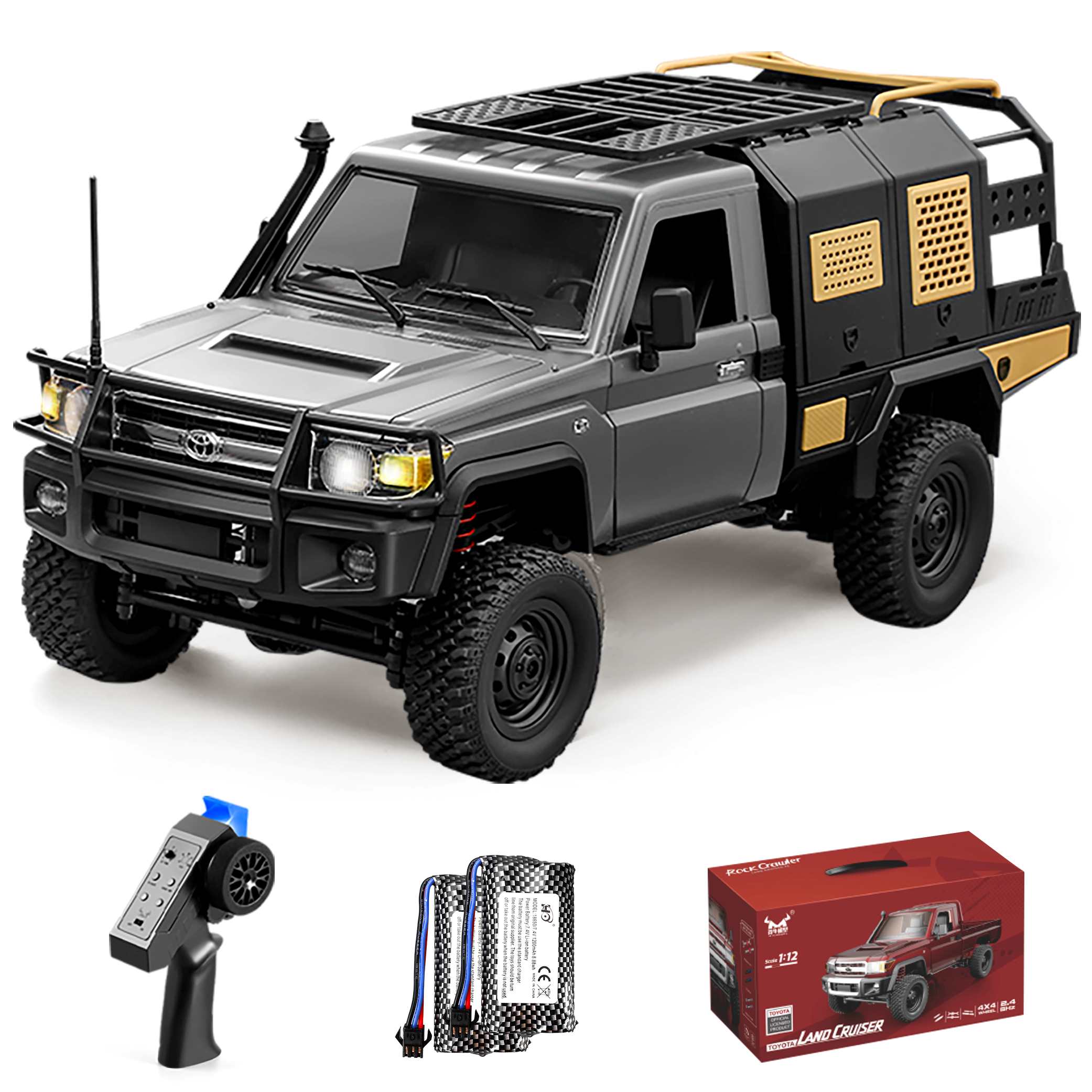 楽天市場】ラジコン オフロード ランドクルーザーの通販