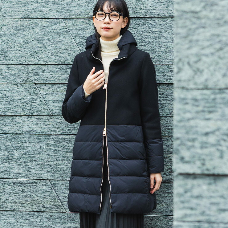 楽天市場】ヘルノ ウール 切り替えの通販