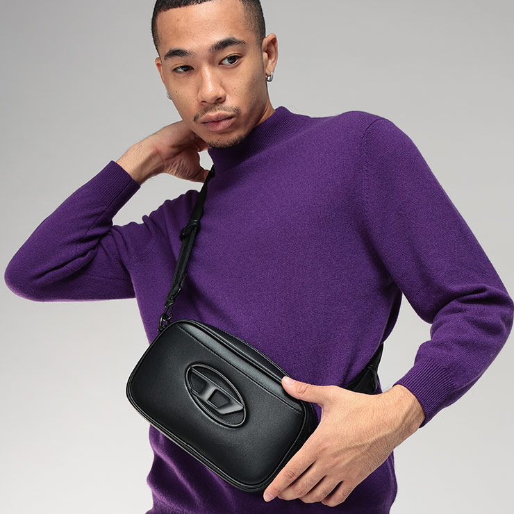 楽天市場】ディーゼル diesel レザー ショルダーバッグ bagの通販