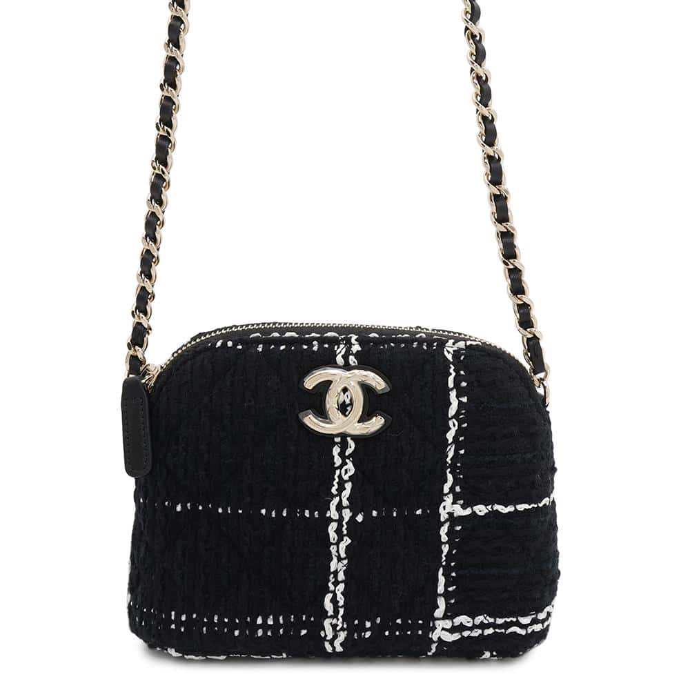 CHANEL キルティング ショルダーバッグ ハートチェーン ノベルティ