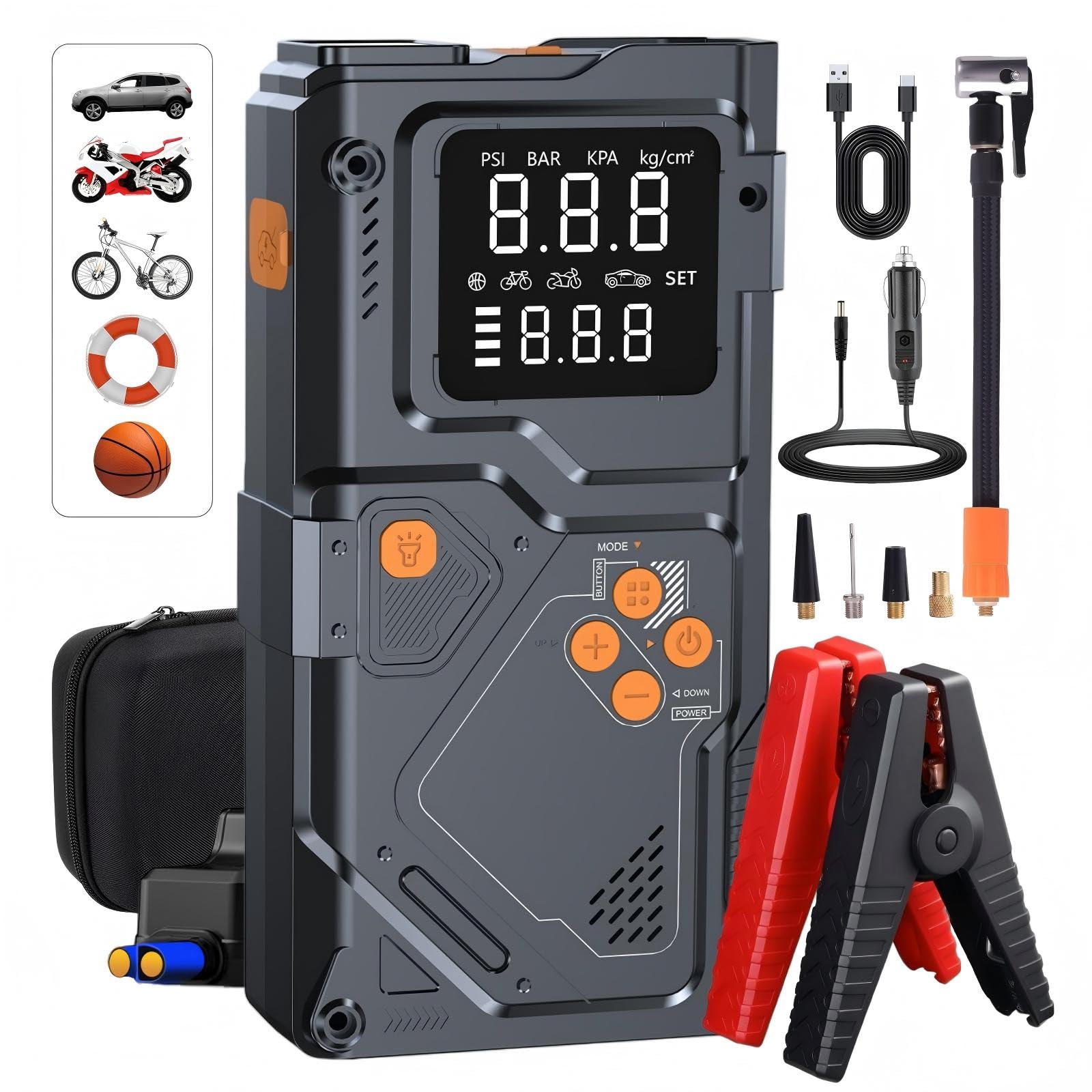 楽天市場】ジャンプスターター 空気入れ（スマートフォン・タブレット