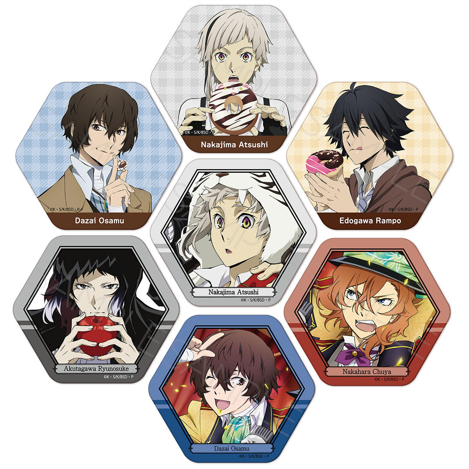 楽天市場】文豪ストレイドッグス 中原中也 缶バッジの通販