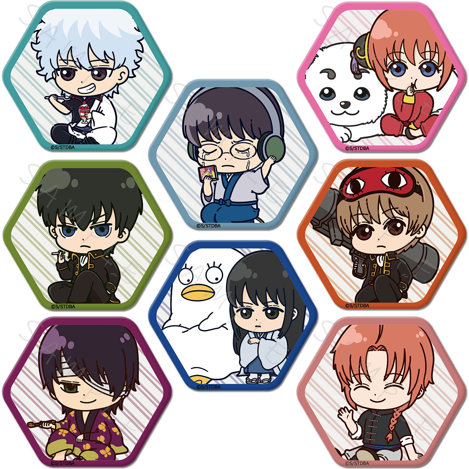 楽天市場】銀魂 神楽 缶バッジの通販