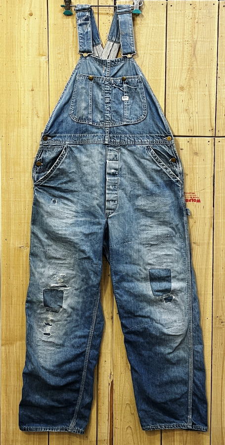 60s-70s Lee 希少 LEE ビンテージ USA製 オーバーオール 60s ドーナツ