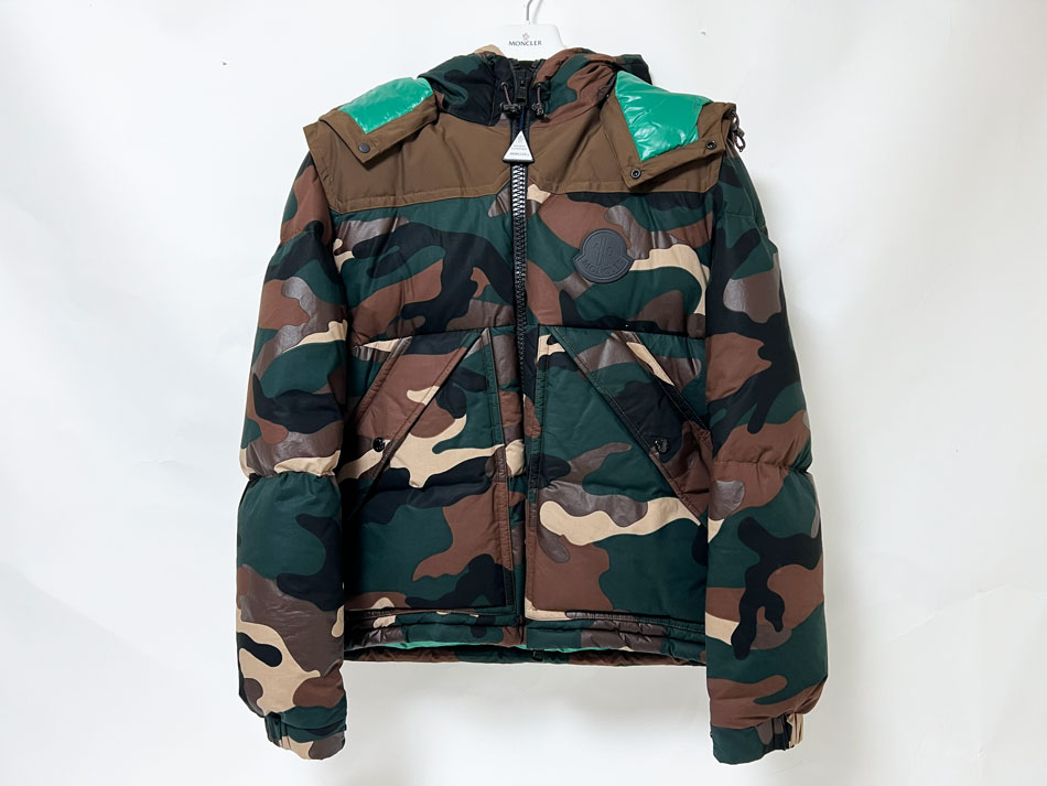 楽天市場】モンクレール迷彩ダウンベストの通販
