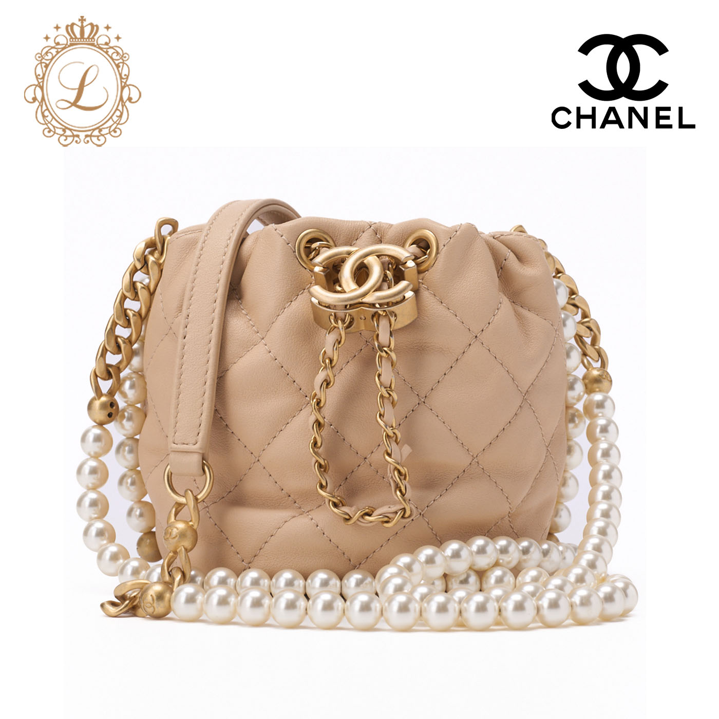 楽天市場】シャネル マトラッセ 巾着の通販