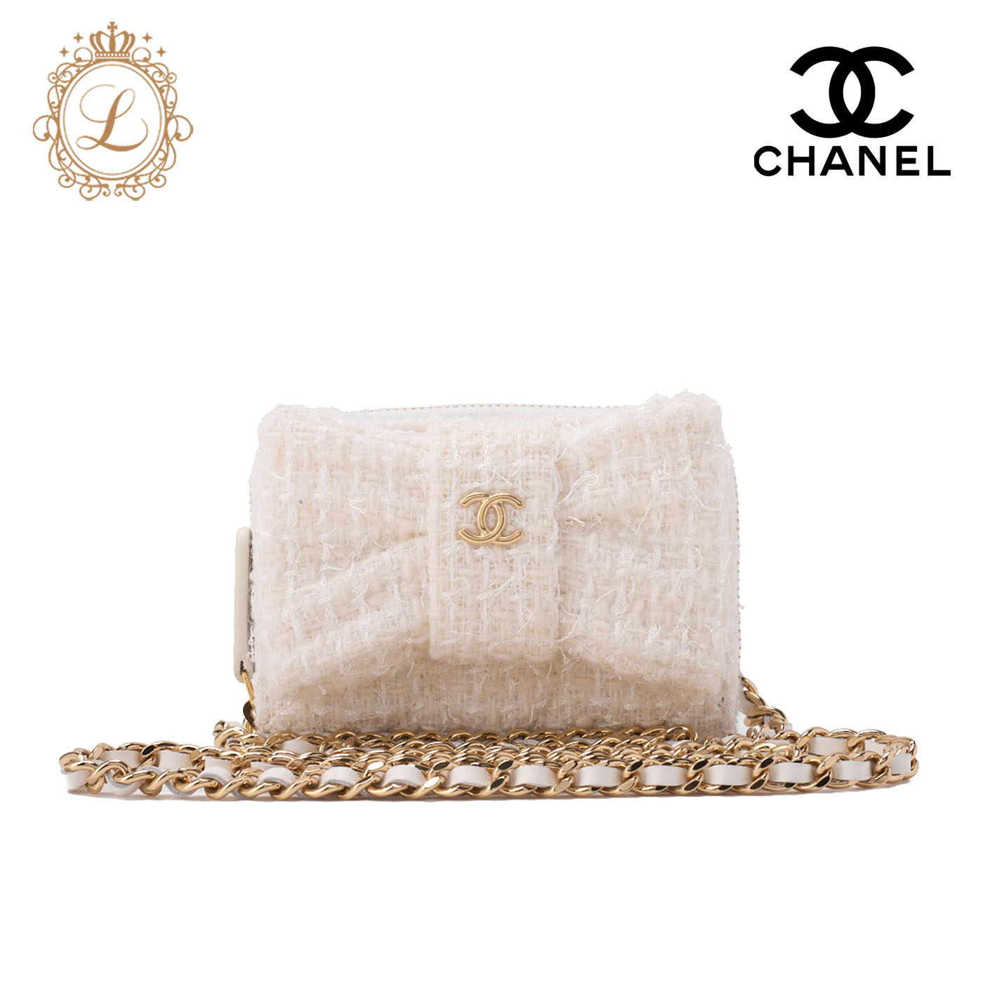 楽天市場】シャネル 中古 バッグ（素材（生地・毛糸）ツイード