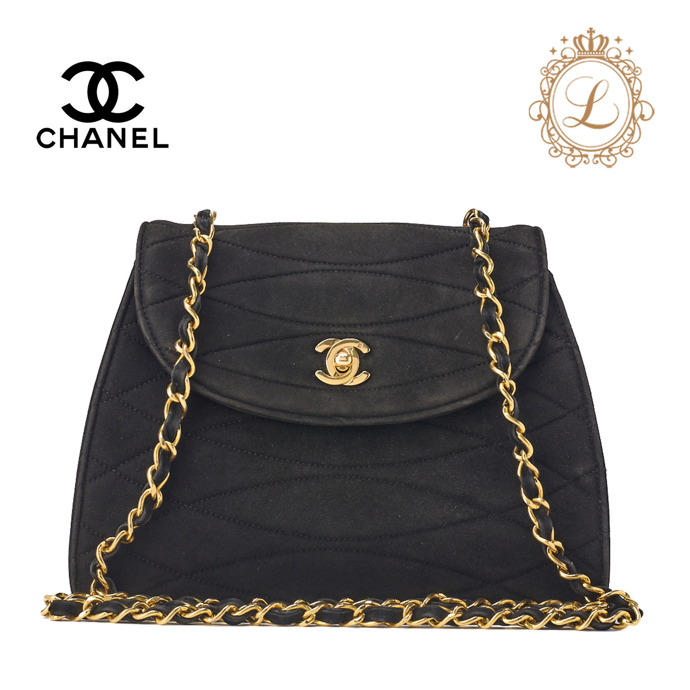 楽天市場】シャネル スエード ショルダーバッグの通販