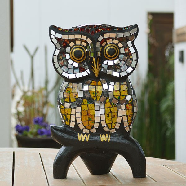 楽天市場】ミミズク 置物の通販