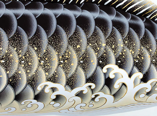 こいのぼり 旭天竜 鯉のぼり 室内用 室内飾り 翔勇 フルセット 家紋