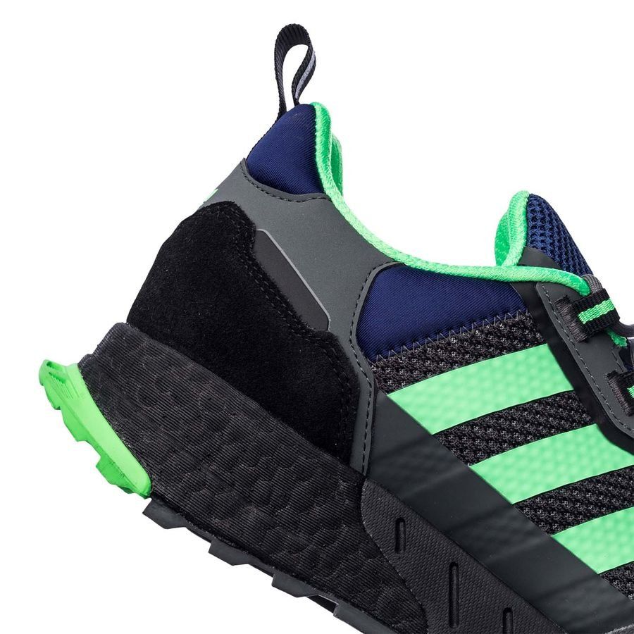 adidas Originals Sneaker ZX 1K Boost - Grey Six/Screaming Green