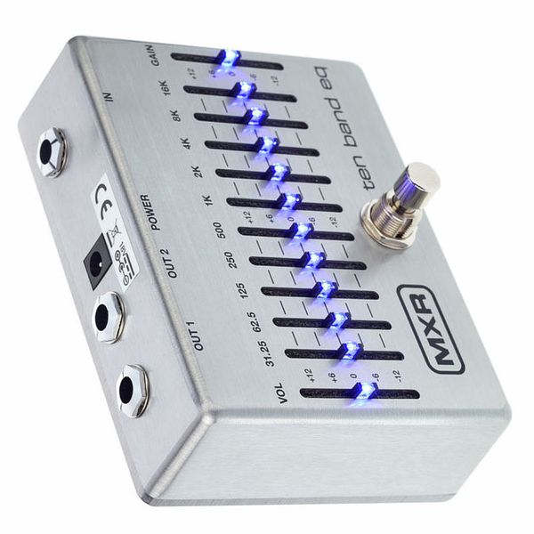 MXR 10 Band Equalizer Silver – United States