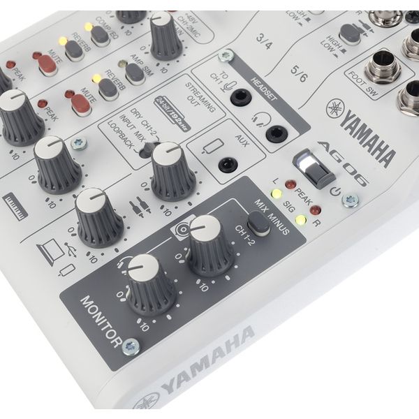 Yamaha AG06 MK2 WH – United States