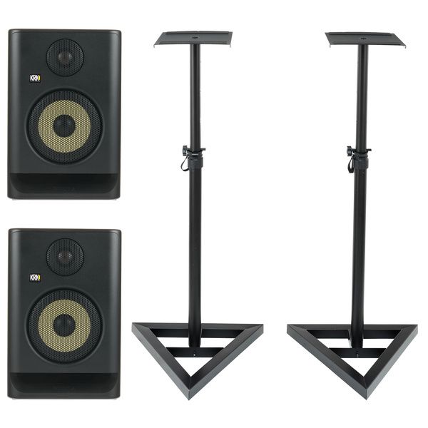 KRK Rokit RP5 G5 Stand Bundle – United States