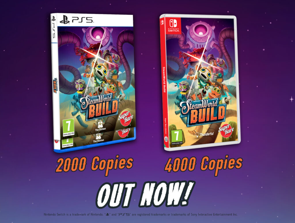 SteamWorld Build Physical Edition | Thunderful Games