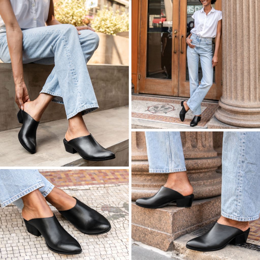 Women's 'Breeze' Leather Mule with 2