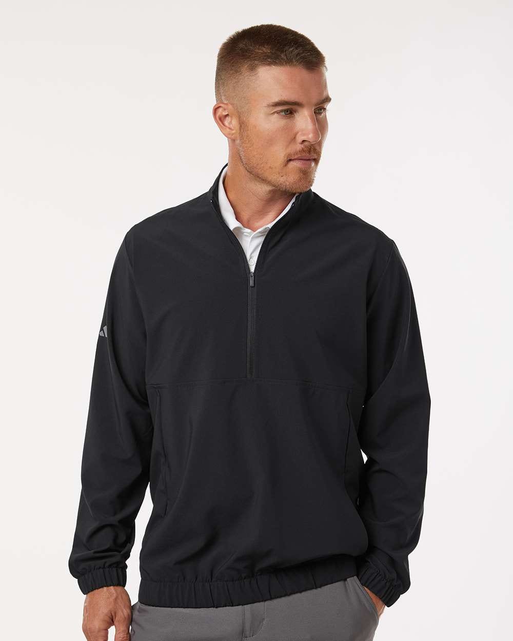 adidas - Men's Woven Half-Zip Pullover – Threadfellows