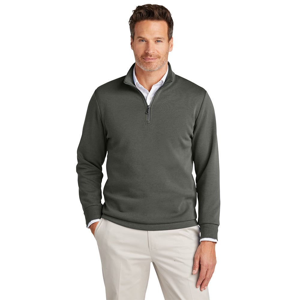 Brooks Brothers - Men's Double-Knit 1/4-Zip – Threadfellows