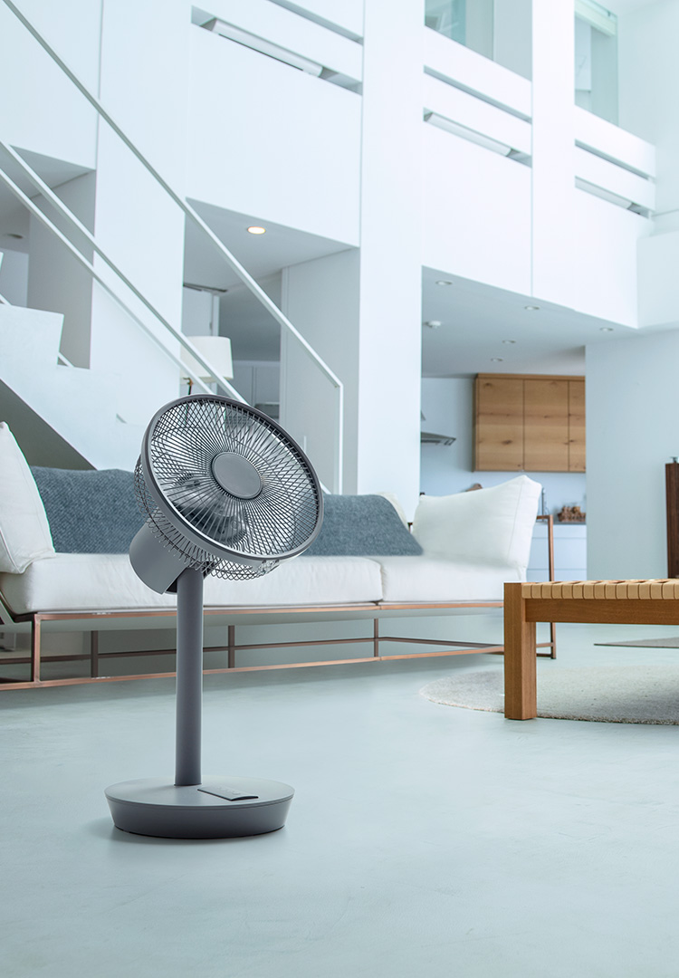 CORDLESS PORTABLE LIVING FAN（充電式 ポータブルリビングファン