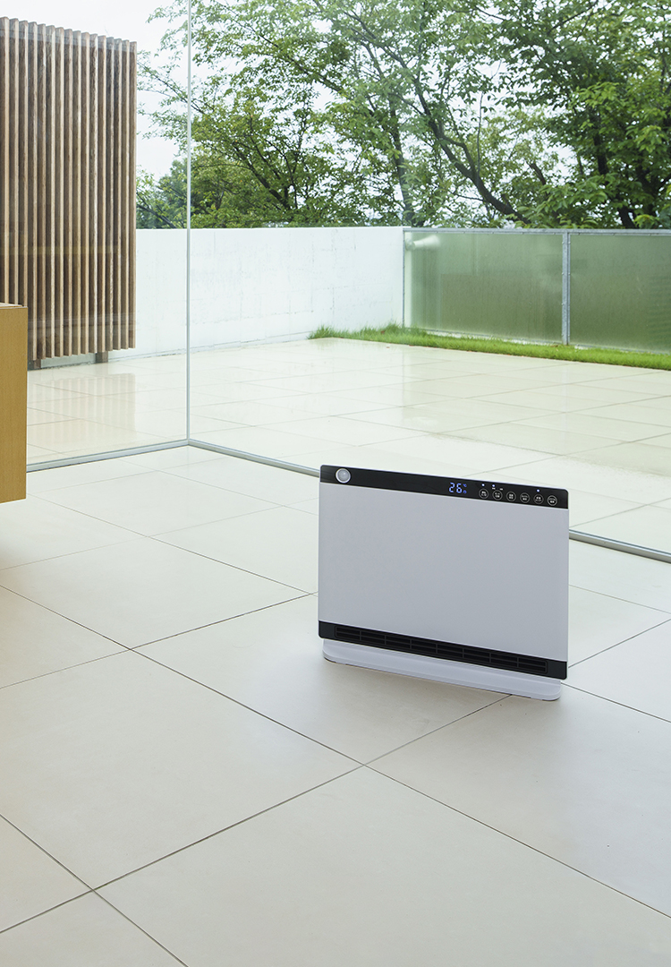 HEAT WIDE SLIM（節電/室温センサー付 大風量パネルセラミックヒーター