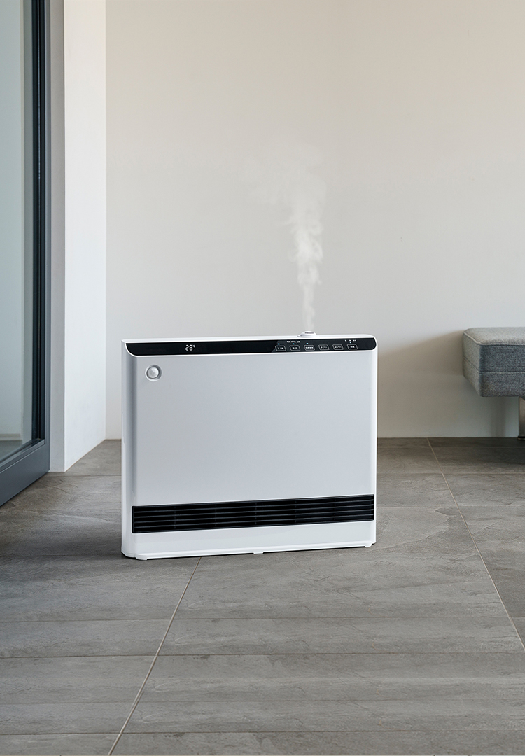 MAXIM WIDE HEAT（人感/室温センサー付 大風量 加湿パネルセラミック