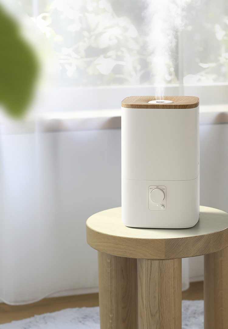 HYBRID WOOD MOIST（ハイブリッド加湿器 ウッドモイスト）｜PRODUCT