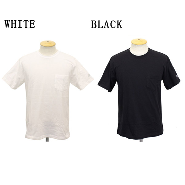 正規取扱店 Lewis Leathers (ルイスレザーズ) Plain Pocket 2 T-shirts