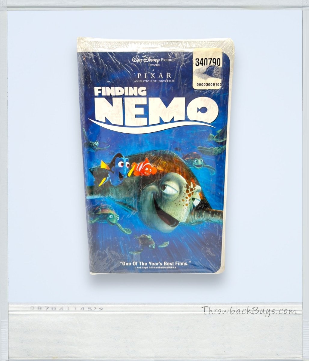 2003 - Vintage Finding Nemo VHS, SEALED - RARE – ThrowbackBuys