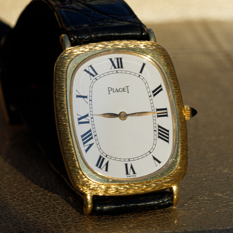 PIAGET Ref.9251 Bark Finish 18K Yellow Gold MINT – TIMEANAGRAM