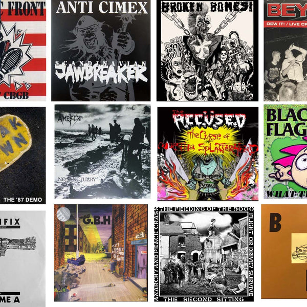 8/16(火) 倉庫発掘の旧作リコメン・ハードコア 名作 / 新品 LP (A ~ C