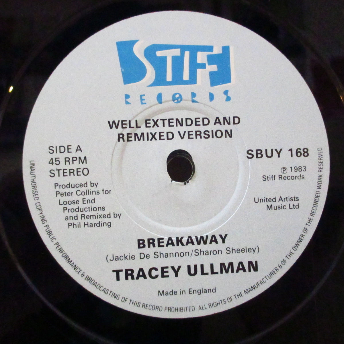 TRACEY ULLMAN (トレイシー・ウルマン) - Break-A-Way (UK オリジナル