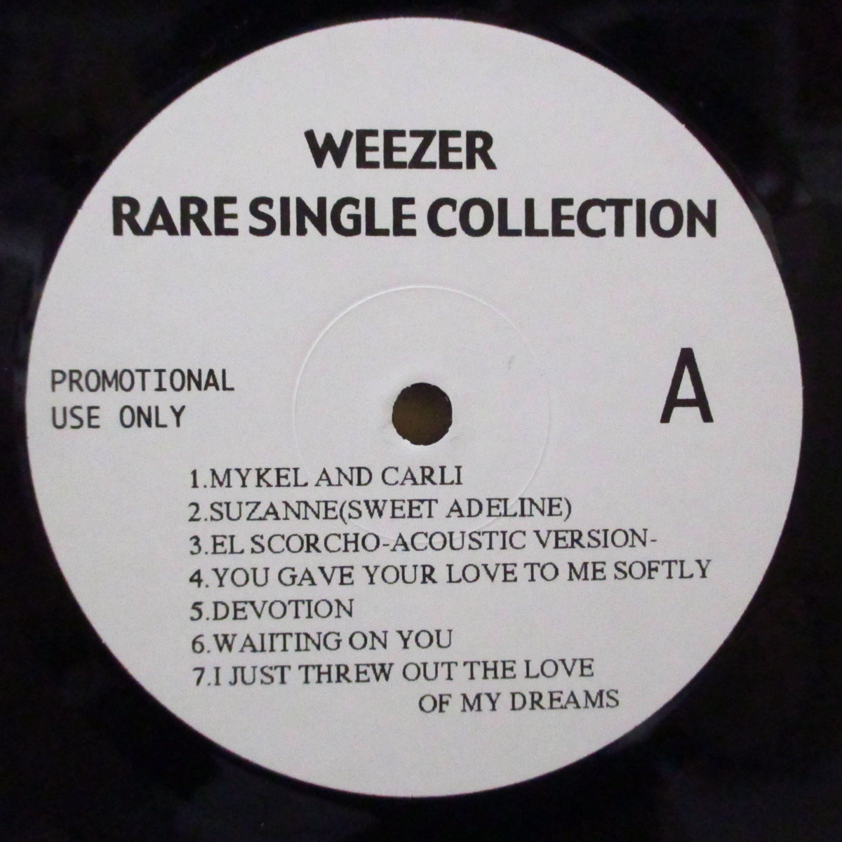 WEEZER (ウィーザー) - Rare Single Collection (Japan プロモ LP/光沢