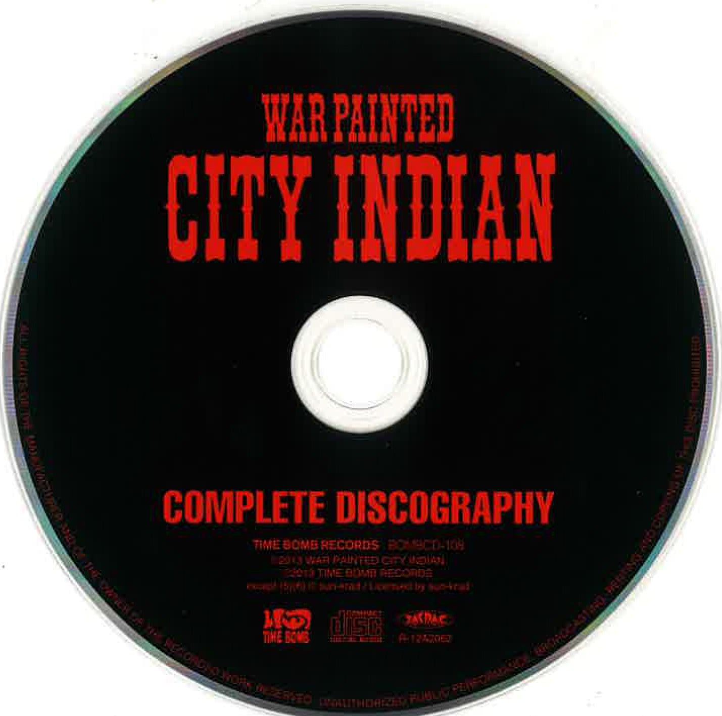 WAR PAINTED CITY INDIAN (ウォー・ペインテッド・シティ