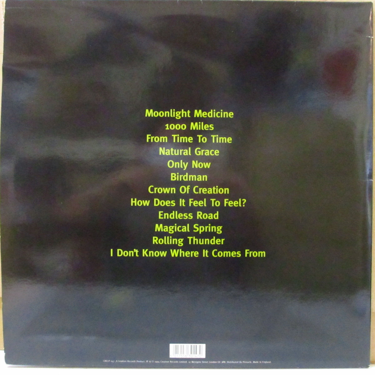 RIDE (ライド) - Carnival Of Light (UK オリジナル 2xLP+光沢ソフト紙