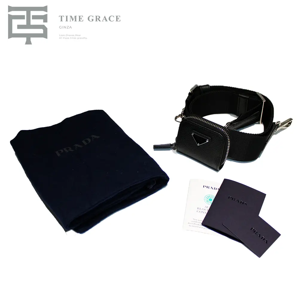 サフィアーノレザー ショルダーバッグ/ プラダ バッグ ユニセックス