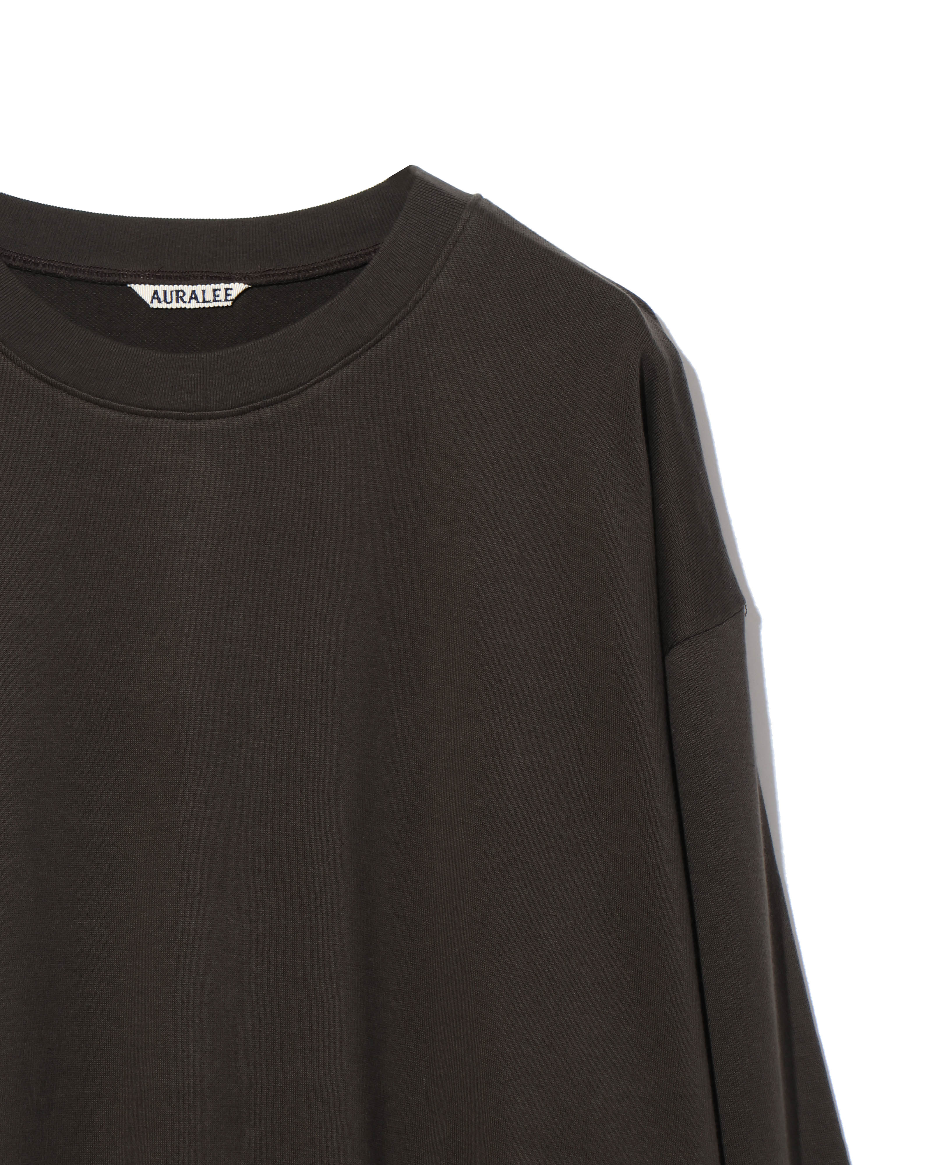 SUPER HIGH GAUGE SWEAT P/O DARK BROWN – TIME AFTER TIME