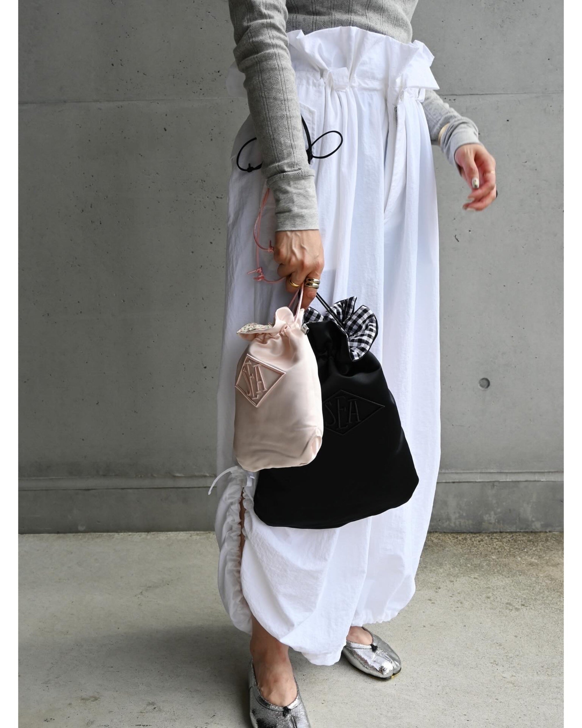 SEA リバーシブル ショルダーバッグM – TIME AFTER TIME