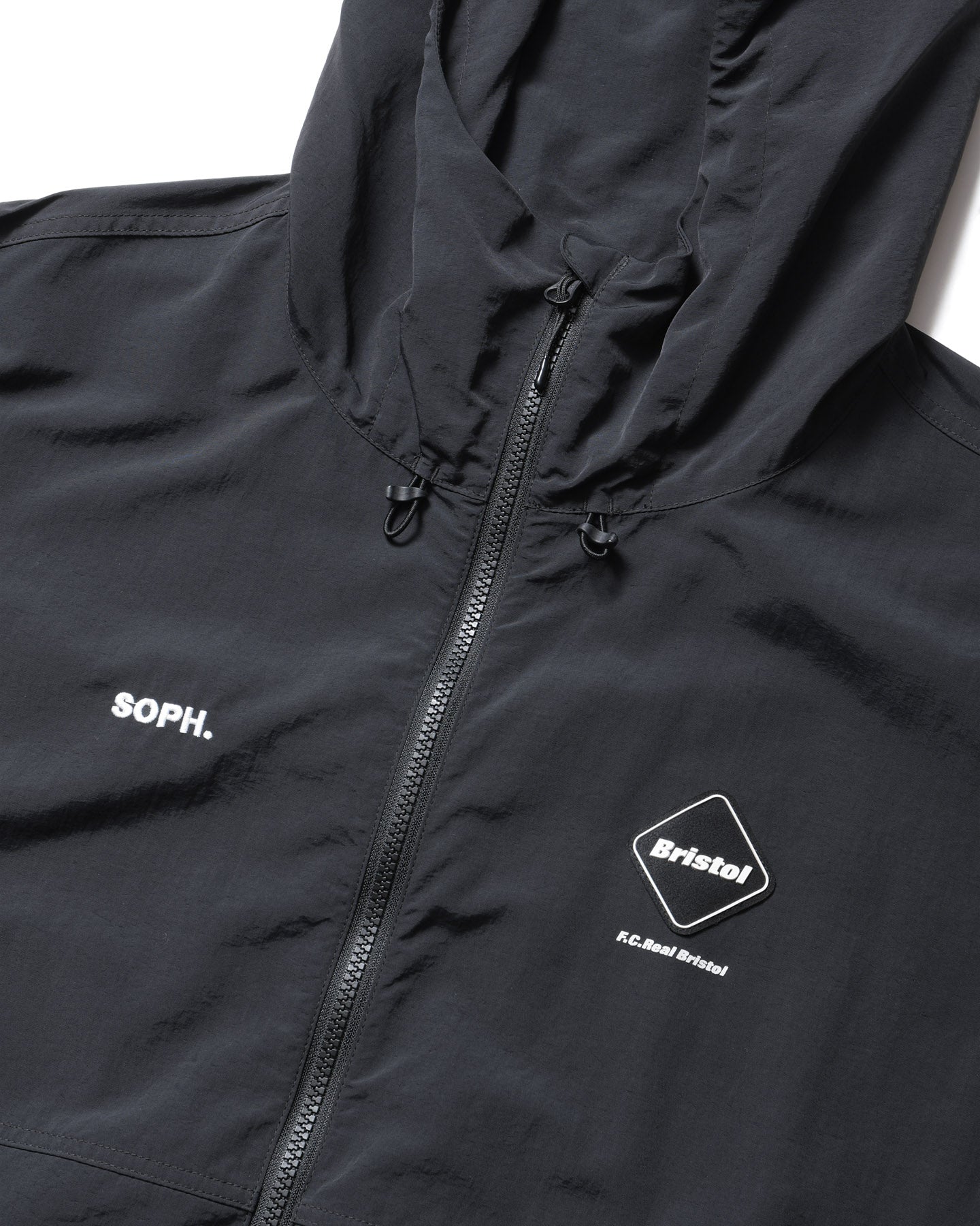 NYLON HOODED BLOUSON – TIME AFTER TIME