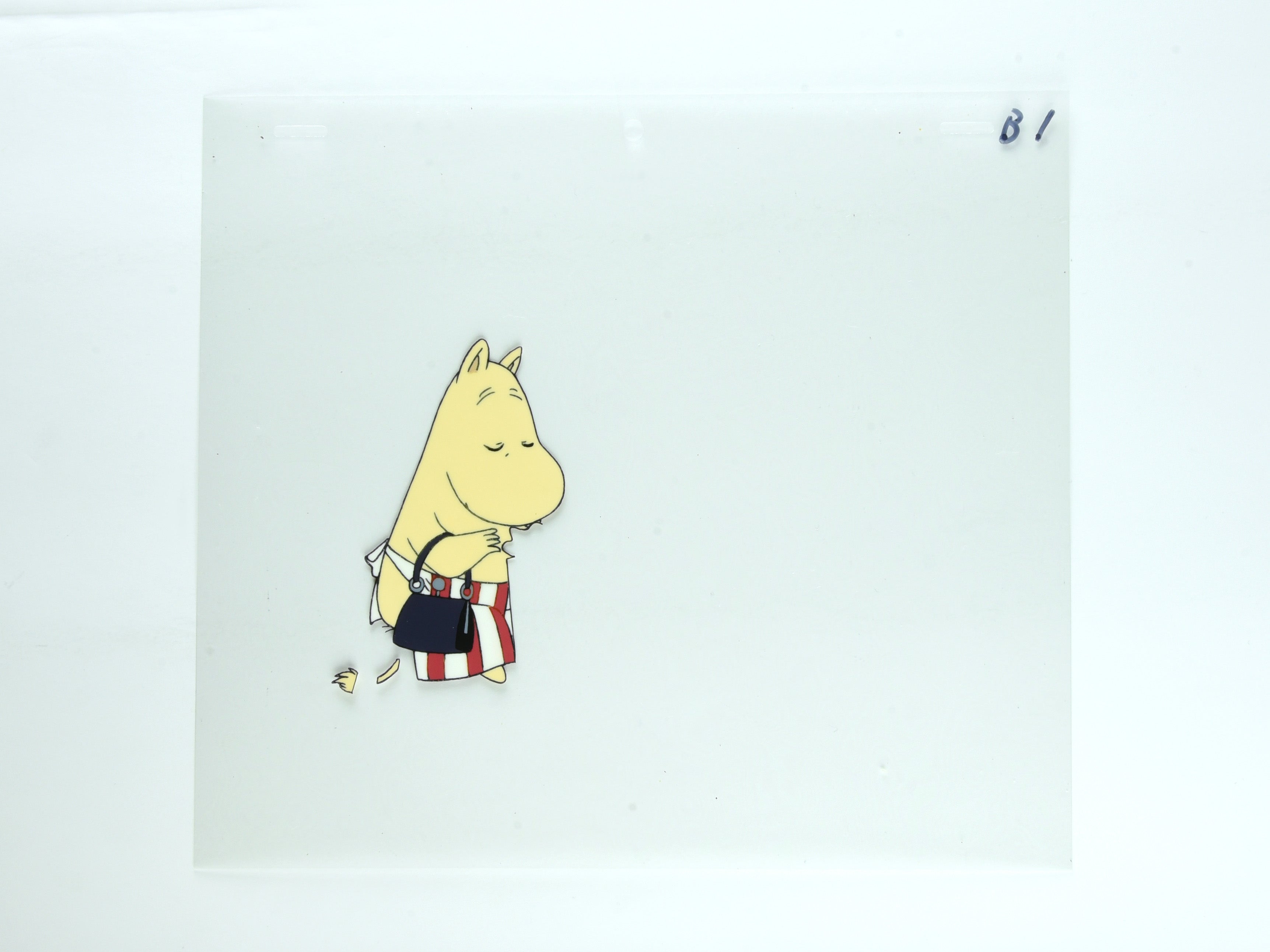 Moomin - Moomin Mama and Sniff Production Cel - Timeless Cel Gallery