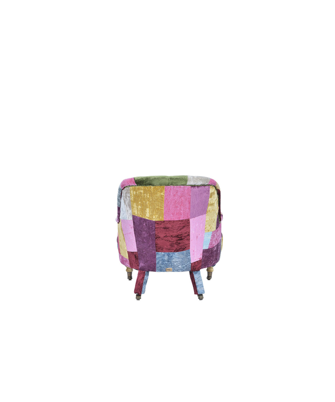 HALO（ハロー）】ANNE CHAIR VELVET PATCHWORK BOHEM｜アンティーク風