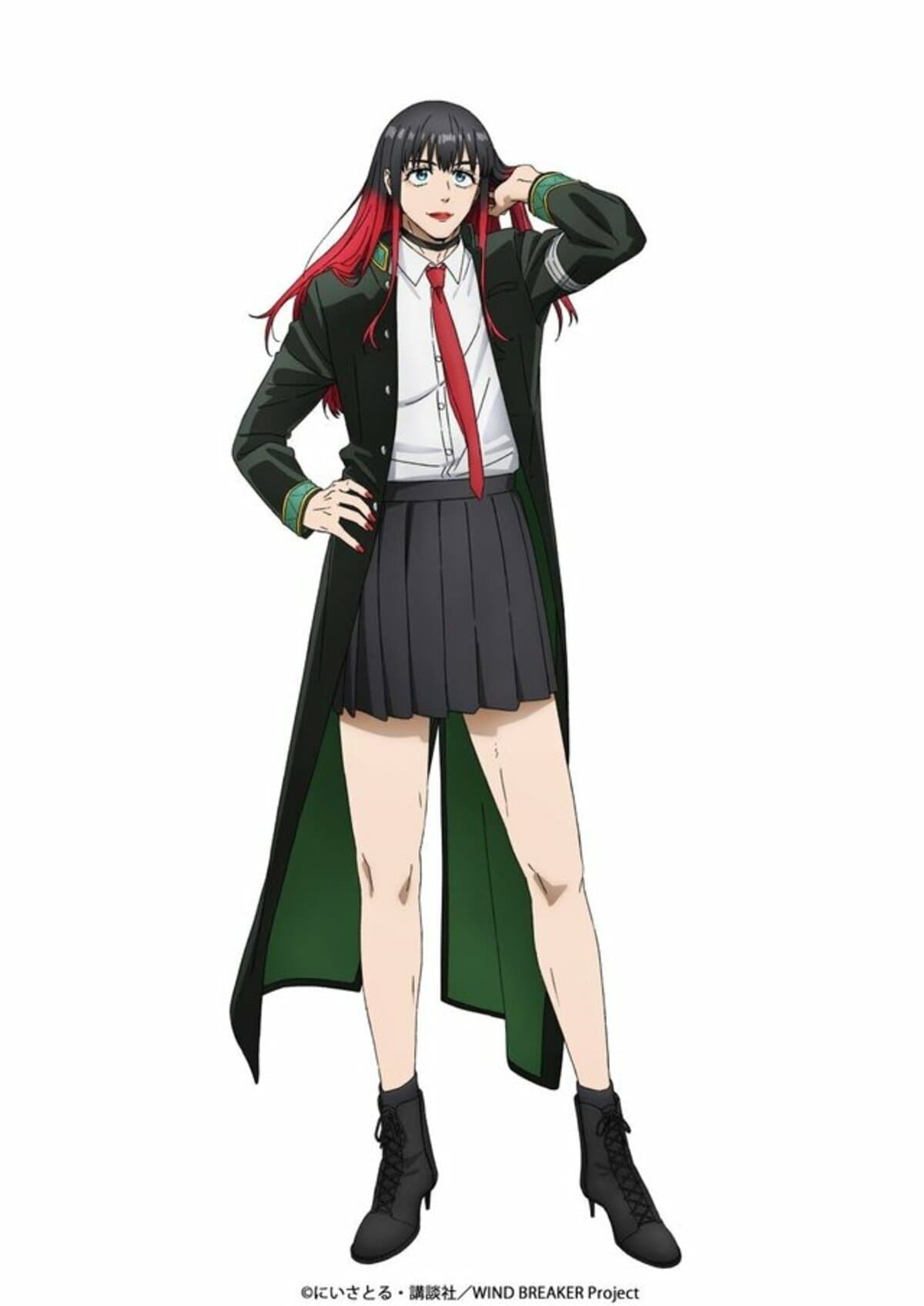 アニメ「ウィンドブレイカー」椿野佑は女性!?身長や誕生日、声優