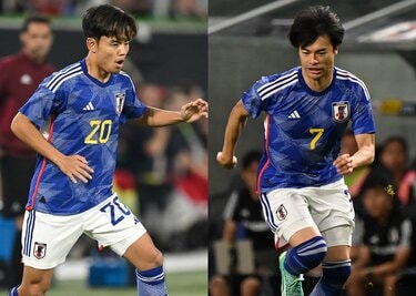 日本代表最新メンバーの推定市場価格ランキング】久保建英と三笘薫が