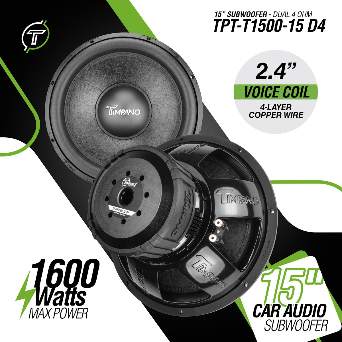 TPT-T1500-15 D4 – Timpano Audio