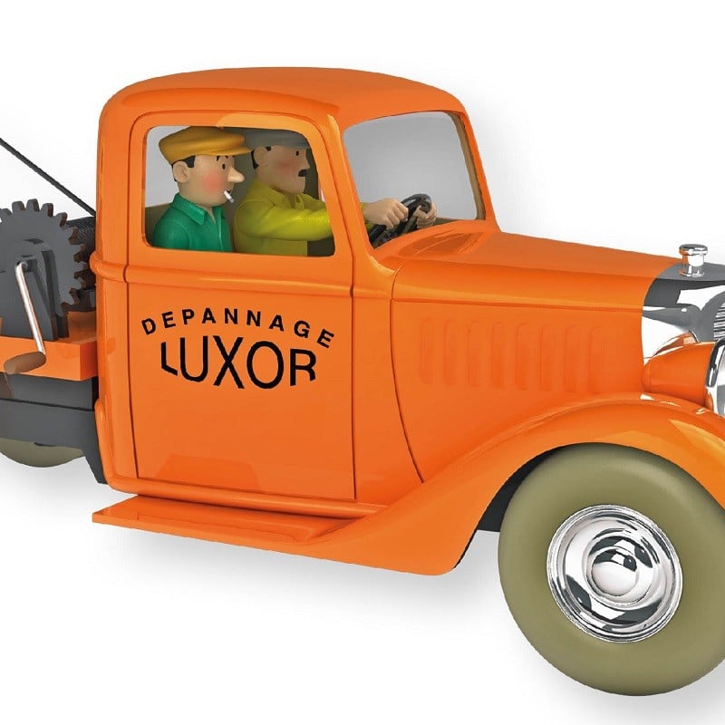 Tintin Car N°60 - The Luxor Ford tow truck - Accueil | BOUTIQUE.TIN
