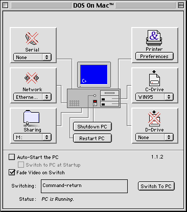 その他 Radius Dos on Mac P233 Radius Dos on Mac P233